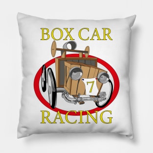 Box car racing Pillow