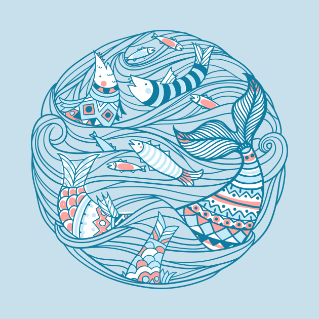 Sea Circle by annapaff