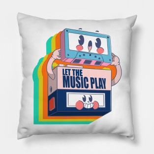 Let The Music play Pillow