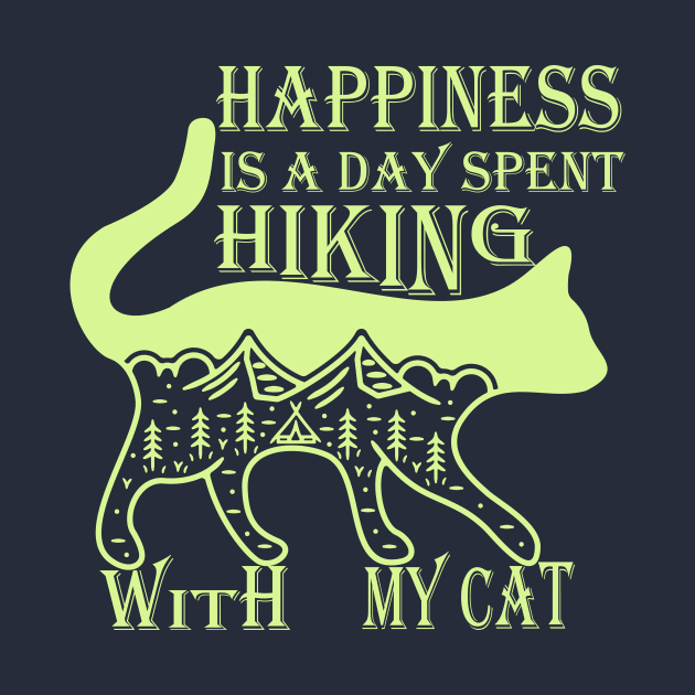 Happiness is a day spent hiking with my cat by YOUNESS98