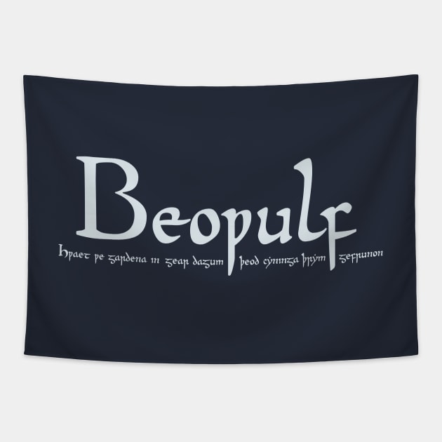 Beowulf - The Famous Anglo-Saxon Poem Tapestry by MedievalSteward