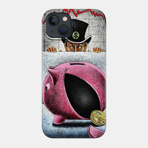 Penniless - Money - Phone Case