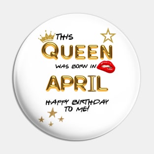 April Birthday Pin