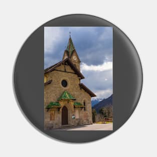 Church in Mione, North East Italy Pin