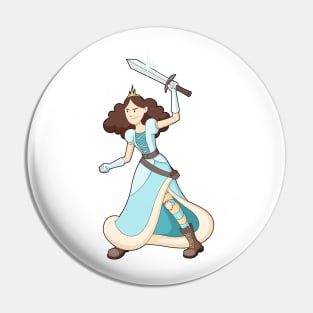 This Princess Saves Herself Pin