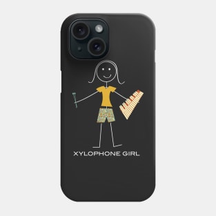 Funny Womens Xylophone Design Phone Case