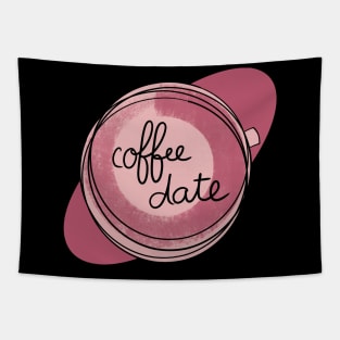 Coffee Date / Cute Coffee Dates Tapestry