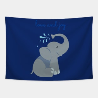 Cute Elephant Tapestry