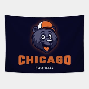 Chicago bears football Tapestry