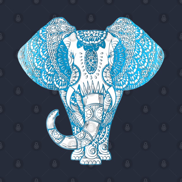 elephant mandala by Serotonin