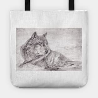 Wild wolf Tote