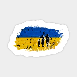 support ukraine ,ukraina flag ,ukrainian flag,stand with ukraine, Magnet