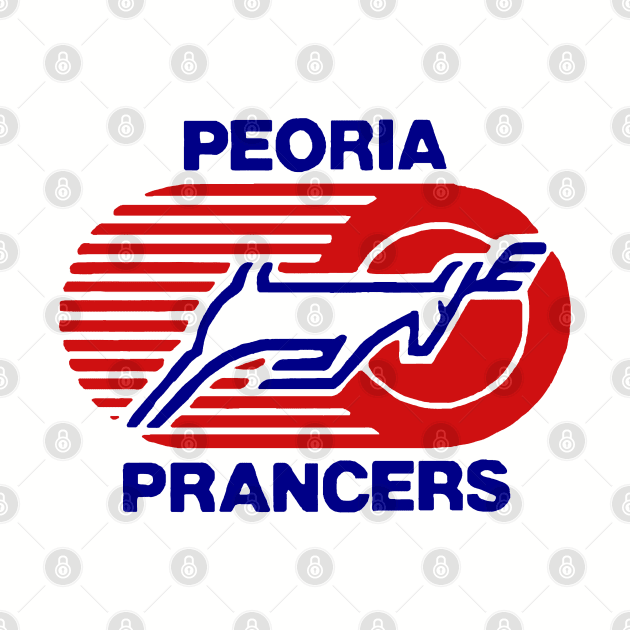 Peoria Prancers Logo by Hoydens R Us