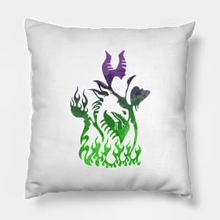 Villain Inspired Silhouette Pillow