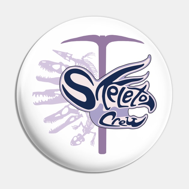 Logo - Purple 2 Pin by SkeleCrewPaleo