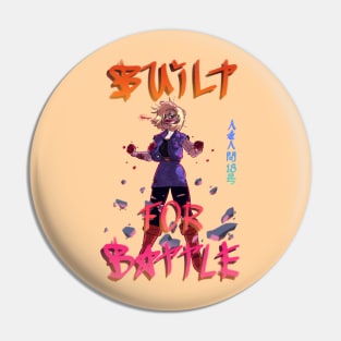 Built for Battle Tees Pin