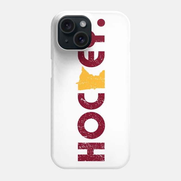 MN Hockey III Phone Case by mjheubach