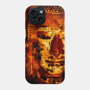 The Lord Buddha - Abstract Illustration Of The Face Of The Lord Phone Case