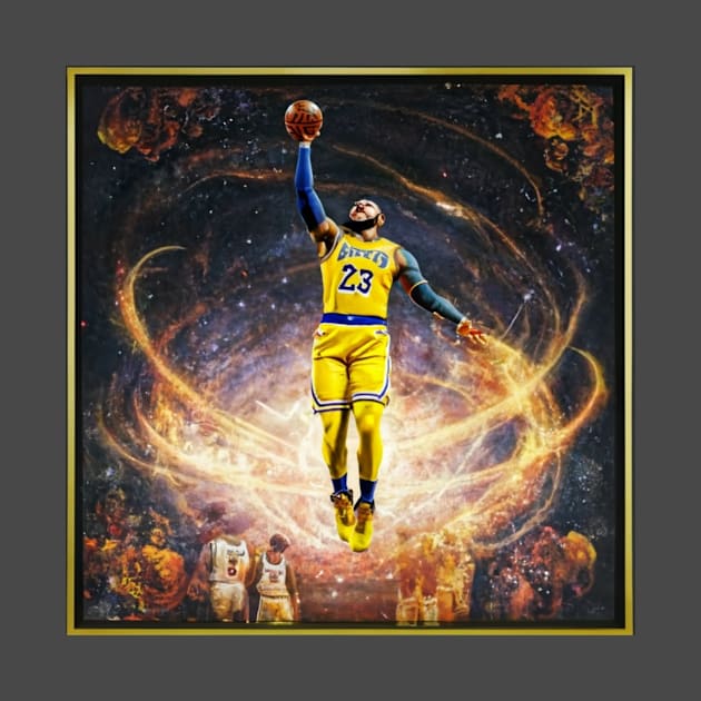 LeBron james by TshirtMA