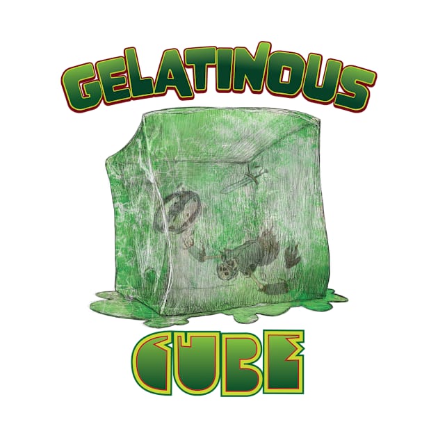 Gelatinous Cube by Bogelbear