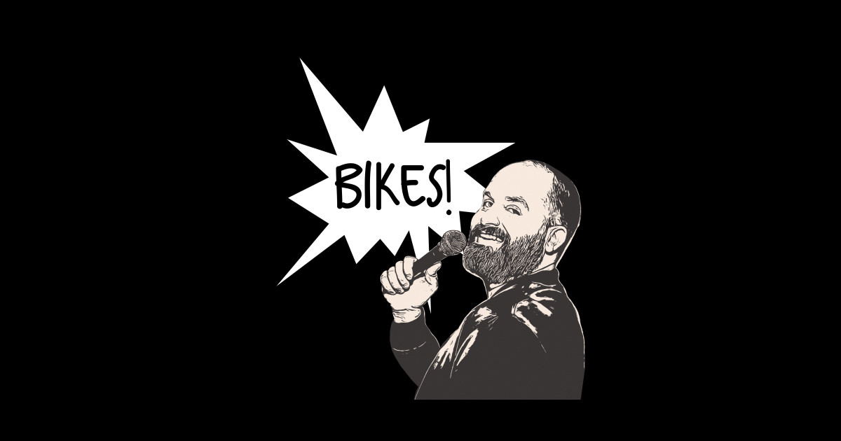 Bikes Tom Segura Tom Segura Sticker TeePublic