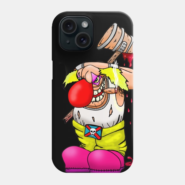 Killer Clown Phone Case by harmount