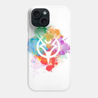 Shepard Splatter Colours Paint Phone Case