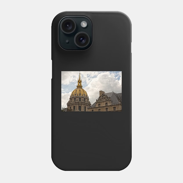 Les Invalides & Eglise Du Dome - 2 © Phone Case by PrinceJohn