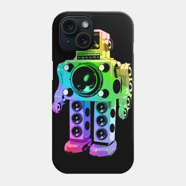 Boombox Robot Phone Case by robotface