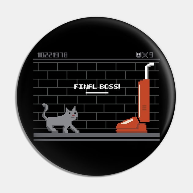 Cat Final Boss Pin by N8I