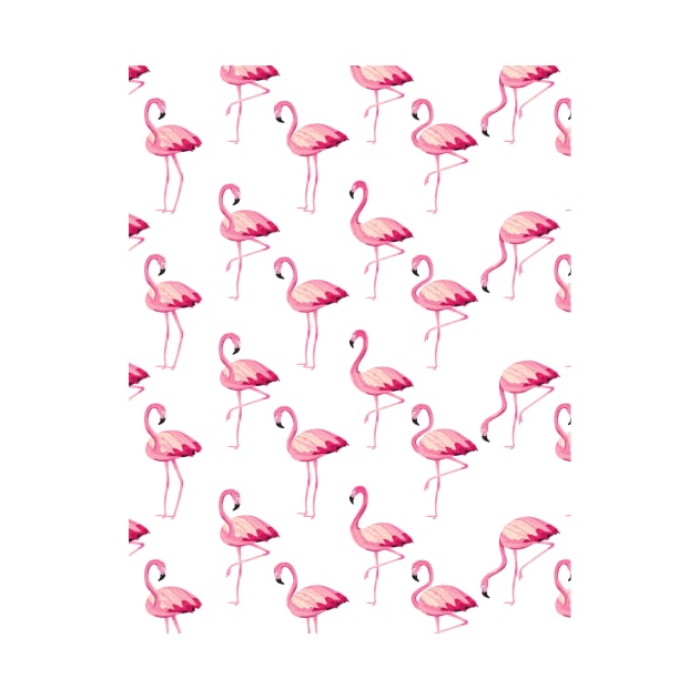 Pink flamingos by MikeNotis