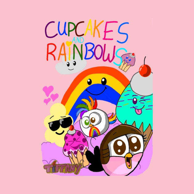 TIFFANY Adventures on Colorful Island Cupcakes and Rainbows by TiffanyFisherArtist