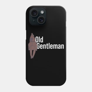 Old Gentleman of Raahe Text - Cowskin Suit - Diving Dress Phone Case