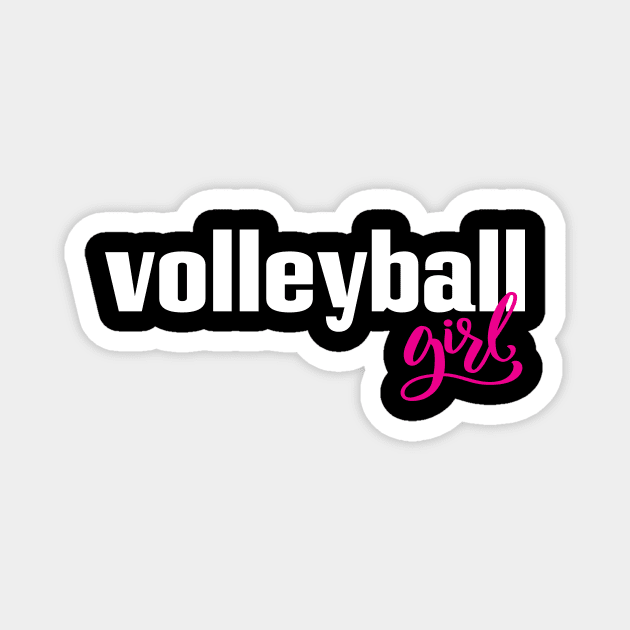 Volleyball Girl Magnet by ProjectX23Red