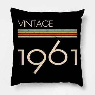 Vintage Classic 1961 Pillow