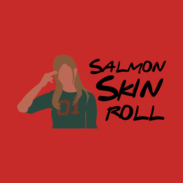 Salmon skin roll by calliew1217