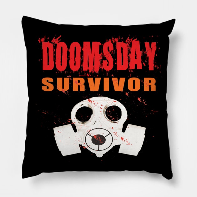 Survivor Pillow by AtomicMadhouse