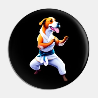 Dog, fight kung fu Pin