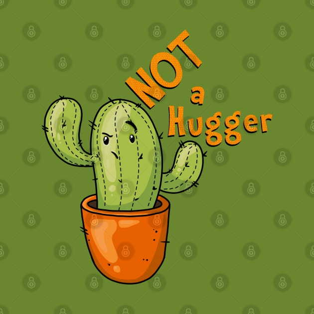 Kawaii Cactus - Not A Hugger by Fun4theBrain