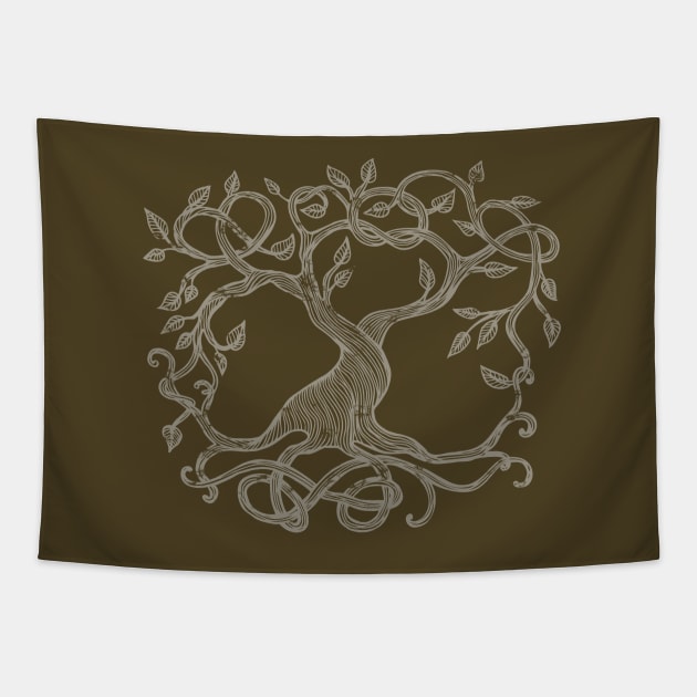 Tree of Life Tapestry by yulia-rb