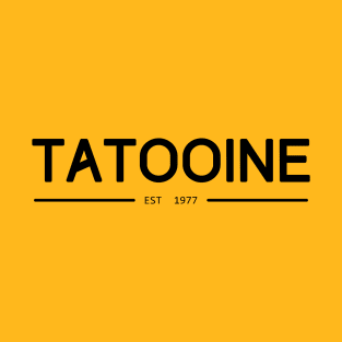 TATOOINE text T-Shirt