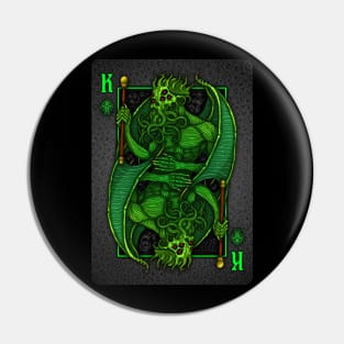 Cthulhu King of Spades - Azhmodai 2020 Pin