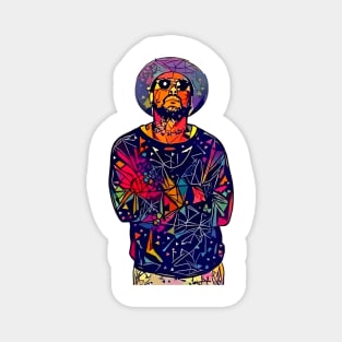 Abstract Schoolboy Q Magnet