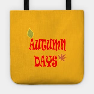 AUTUMN DAYS Tote