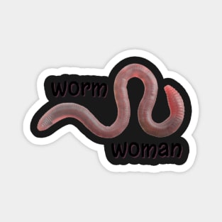 Worm Woman Magnet