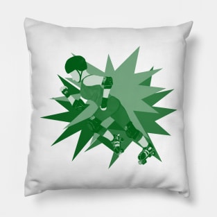 Roller Derby Girl Pillow