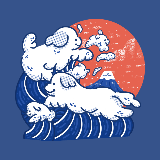 Puppy Waves by Fluffymafi