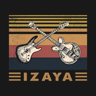 Retro Design Izaya Proud Name Guitars Anime T-Shirt