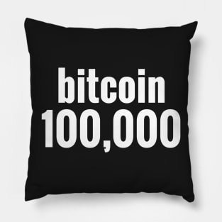 Bitcoin 100k Pillow