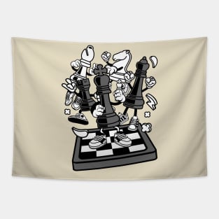 chess concept Tapestry